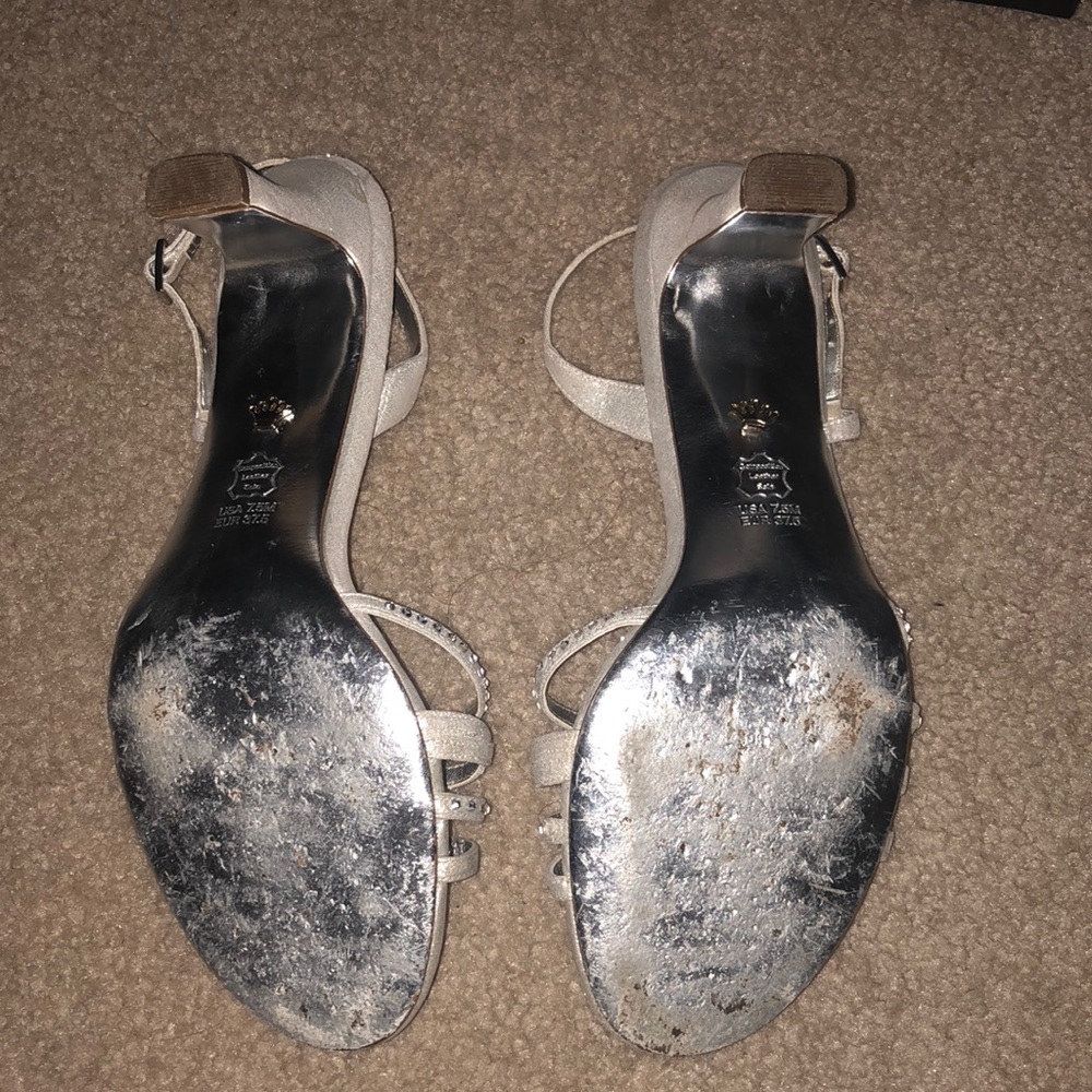 Nina silver heels - Picture 2 of 6